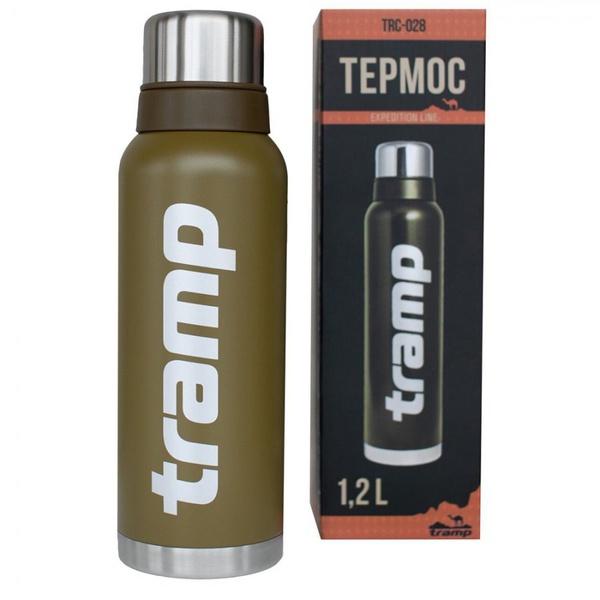 Термос Tramp Expedition line оливковый, 1.2 л