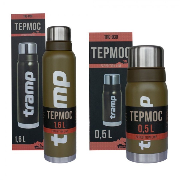 Термос Tramp Expedition line оливковый, 1.6 л