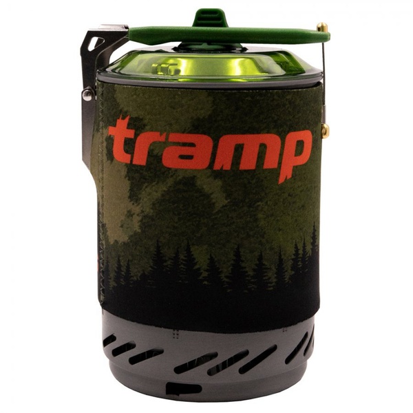 Система для приготовления пищи Tramp оливковый, 1л