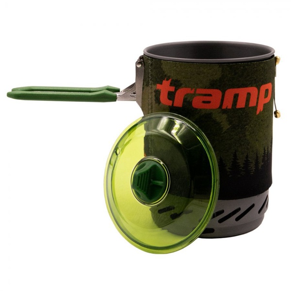 Система для приготовления пищи Tramp оливковый, 1л