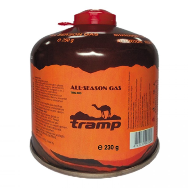 Баллон газовый Tramp TRG-003 (резьба, 230гр)