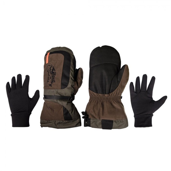 Варежки два в одном Tramp Nord (one size)