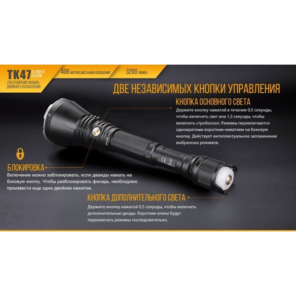 Фонарь Fenix TK47UE Cree XHP70