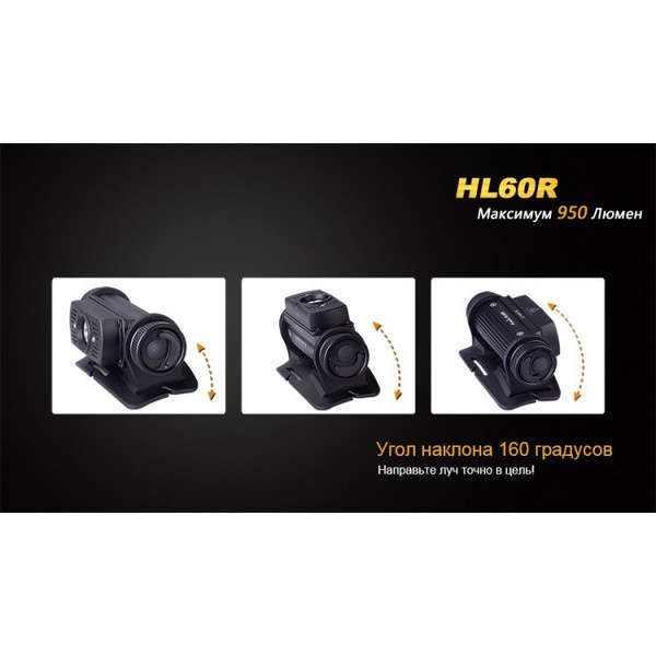 Фонарь налобный Fenix HL60R Cree XM-L2 U2 Neutral White LED