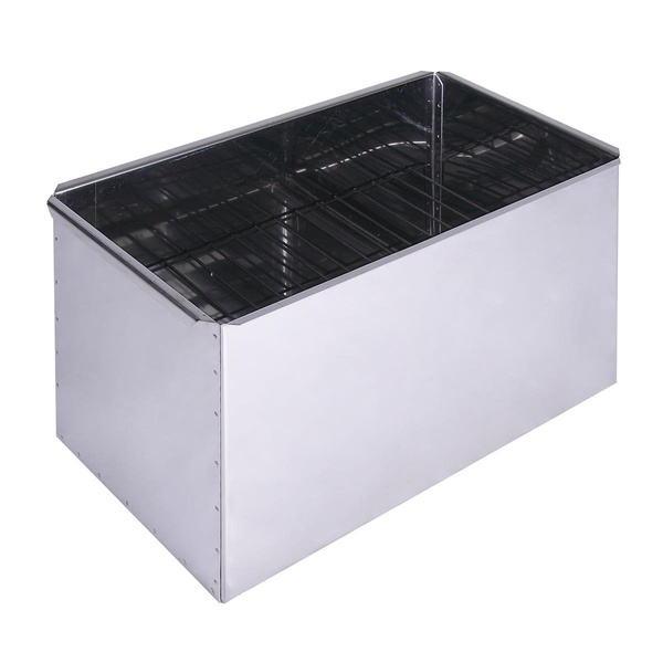 Коптильня Инвент Универсал двухъярусная 480x280x270 сталь 1 мм