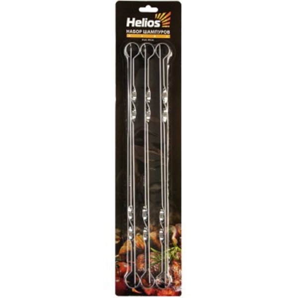 Набор шампуров Helios Лайт HS-NH UI450C-6 (45х1 см) 6 шт