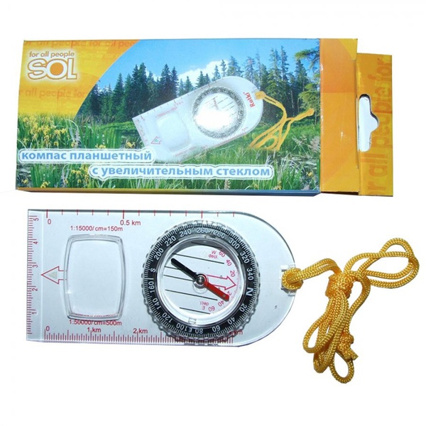 Компас планшетный Tramp Lite (с увелич. стеклом)