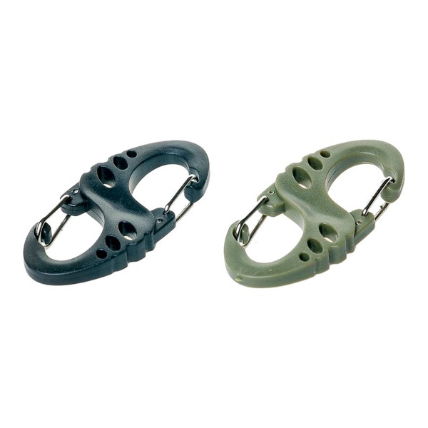 Карабин Tramp S-type (пластик) черный