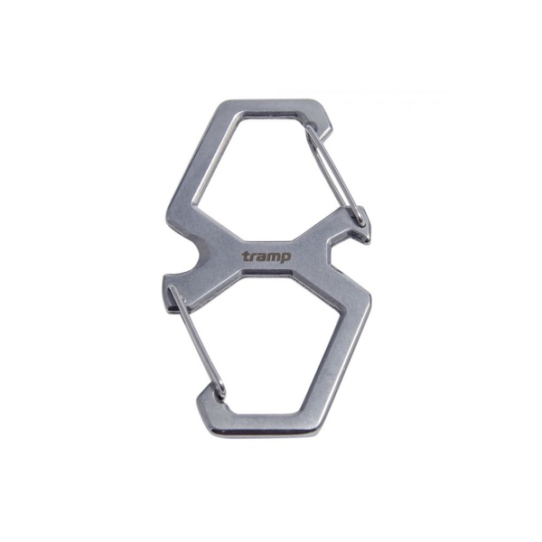 Карабин двойной со стропорезом Tramp TRA-223