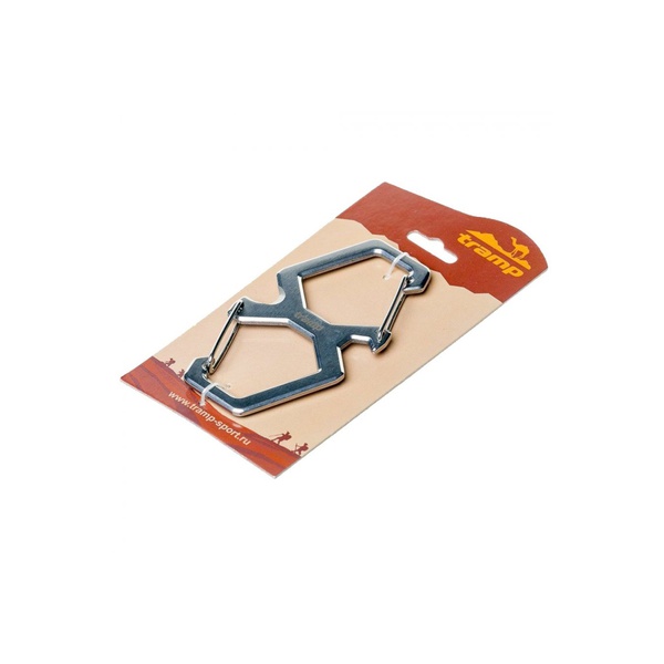 Карабин двойной со стропорезом Tramp TRA-223