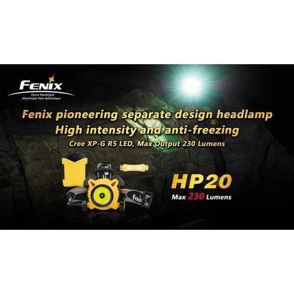 Фонарь налобный Fenix HP20 Cree XP-G R5