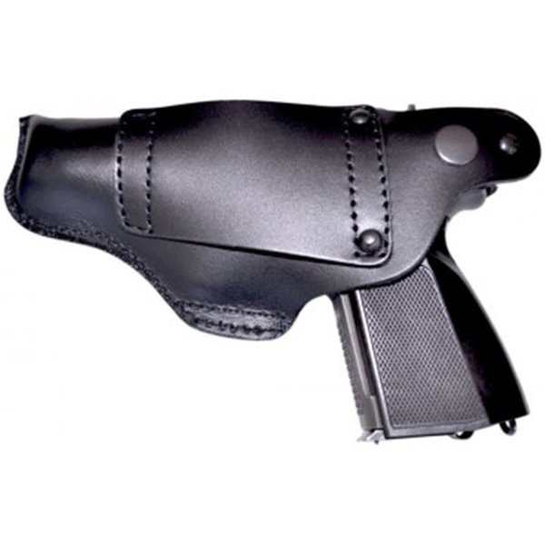 Кобура Helios поясная полузакрытая под ПМ (кожа) (HS-ПК-14/1)