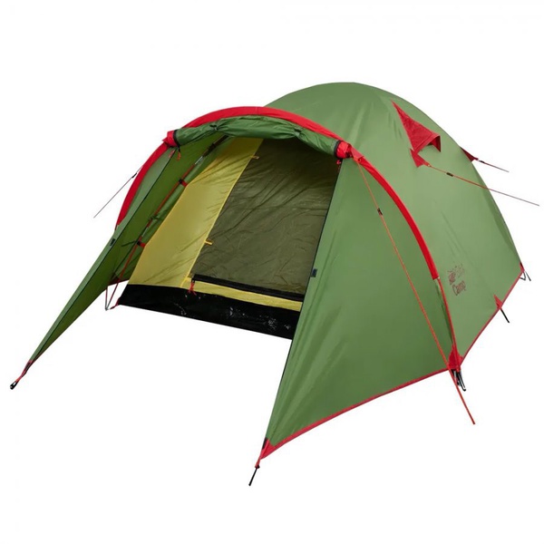 Палатка Tramp Lite Camp 3 зеленый