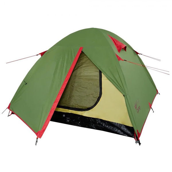 Палатка Tramp Lite Camp 3 зеленый
