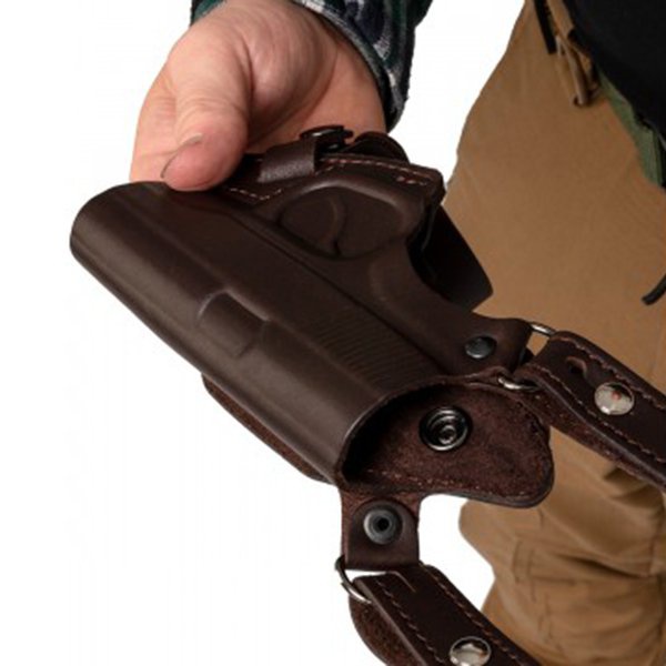 Кобура Helios оперативная к ПМ вертикальная на резинке (HS-ОК-01)