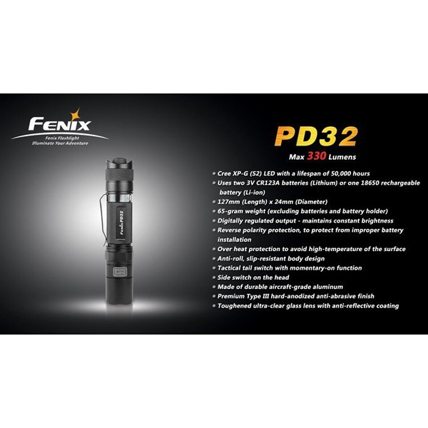 Фонарь Fenix PD32 Cree XP-G LED S2