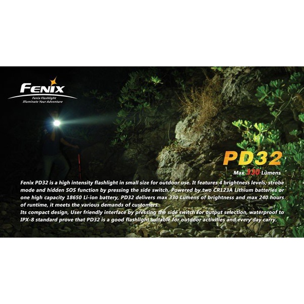 Фонарь Fenix PD32 Cree XP-G LED S2