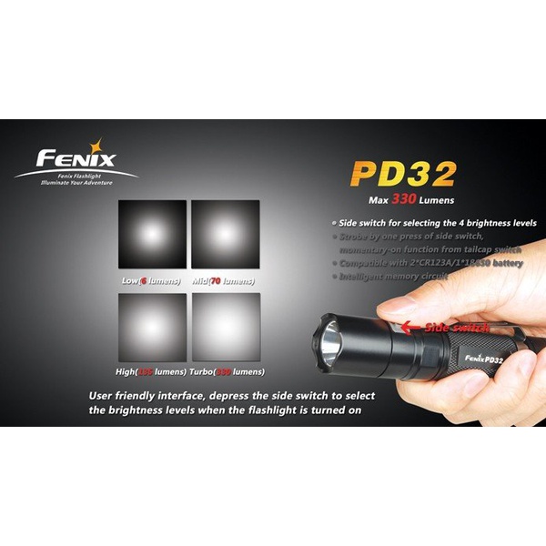 Фонарь Fenix PD32 Cree XP-G LED S2