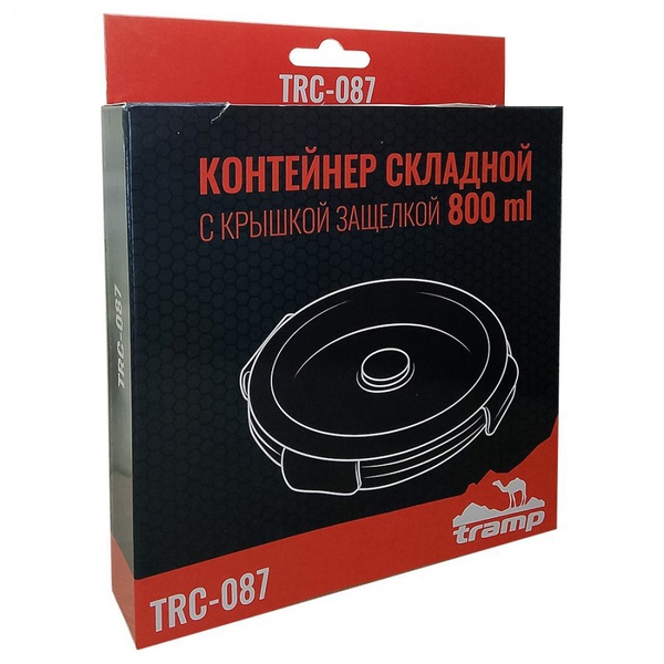 Контейнер складной Tramp 0.8 л оливковый