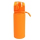 Бутылка силиконовая Tramp 0.5 л оранжевый. Фото 1