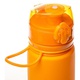 Бутылка силиконовая Tramp 0.5 л оранжевый. Фото 2