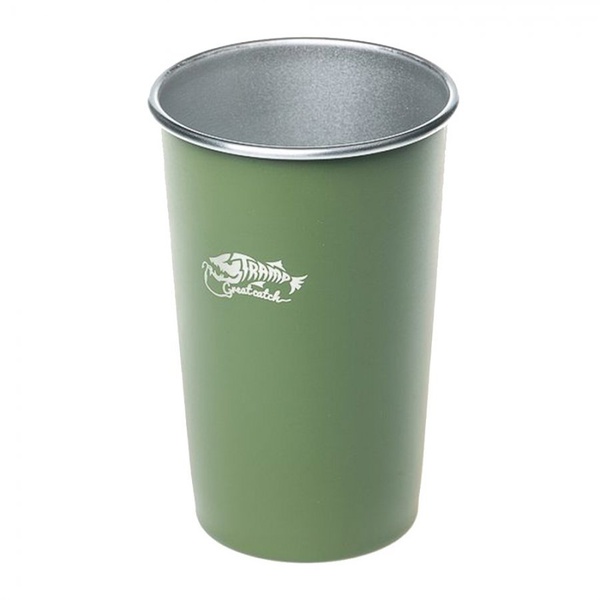 Стакан Tramp TRC-099 (сталь, 0.45 л) оливковый
