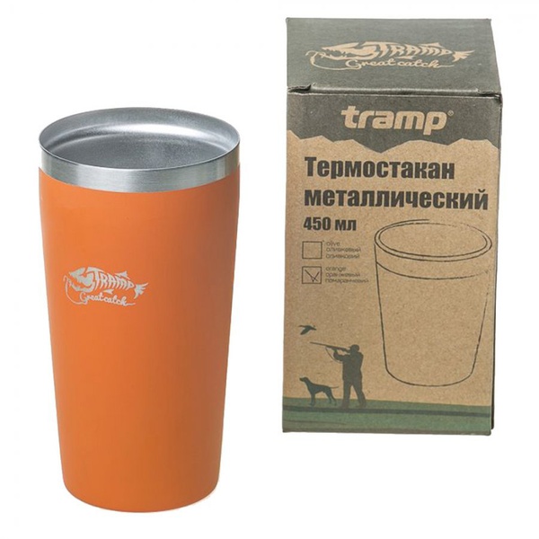 Термостакан Tramp TRC-102 (сталь, 0.45 л)