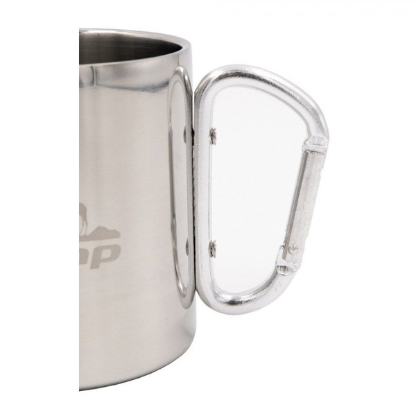 Термокружка с карабином Tramp TRC-122 (0.35 л, сталь)