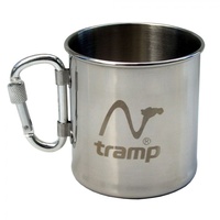 Кружка с карабином Tramp TRC-012 (0.3 л, сталь)