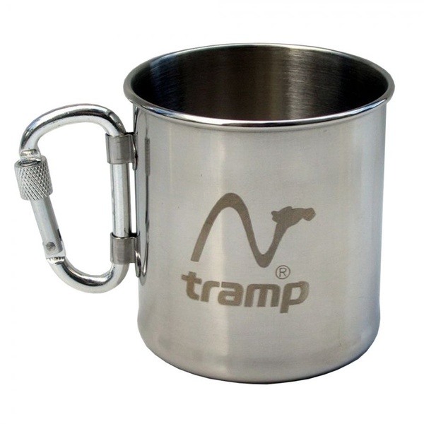 Кружка с карабином Tramp TRC-012 (0.3 л, сталь)