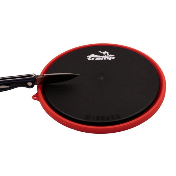 Тарелка Tramp TRC-124 (силикон) терракотовый