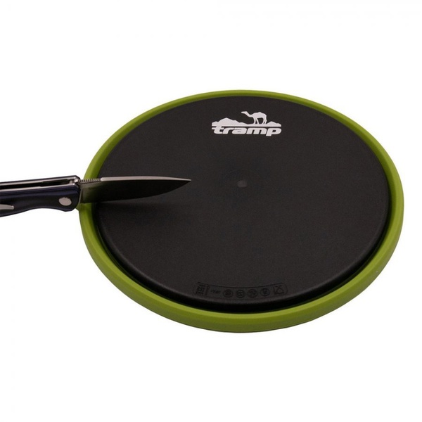 Тарелка Tramp TRC-124 (силикон) оливковый