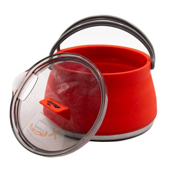 Чайник складной Tramp TRC-125 (1л, силикон) терракотовый