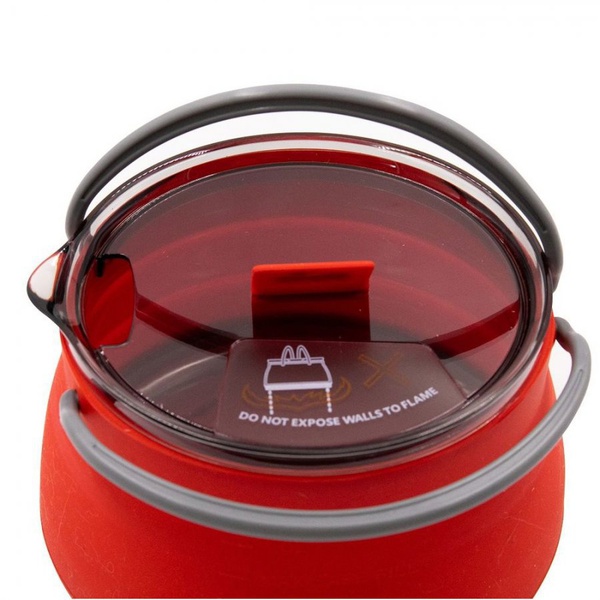 Чайник складной Tramp TRC-125 (1л, силикон) терракотовый