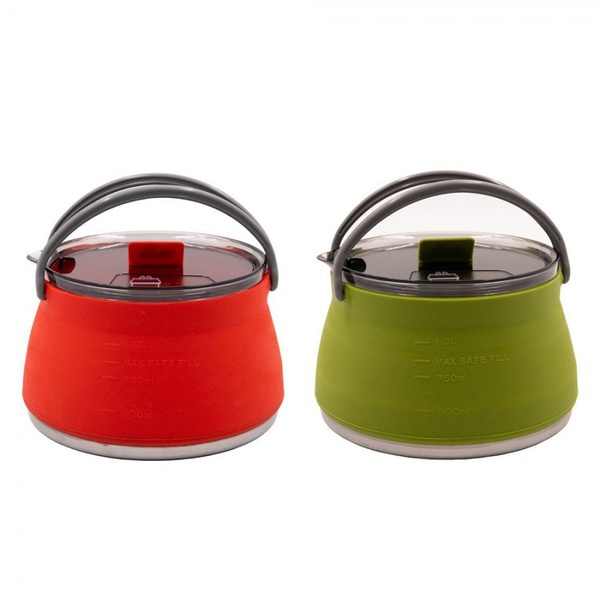 Чайник складной Tramp TRC-125 (1л, силикон) терракотовый