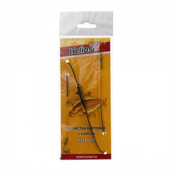 Оснастка карповая Helios с клипсой кр.№6