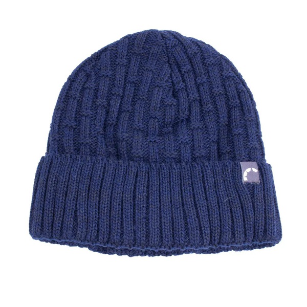 Шапка Следопыт Irbis с флисовым подкладом (акрил/шерсть) синий меланж