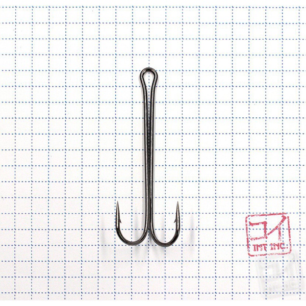 Крючок-двойник KOI 3XL Double Hook (BN, 10 шт) №1/0