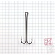 Крючок-двойник KOI 3XL Double Hook (BN, 10 шт) №1/0. Фото 1