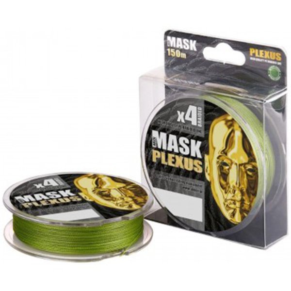 Леска плетеная Akkoi Mask Plexus green, 150м/0.14мм