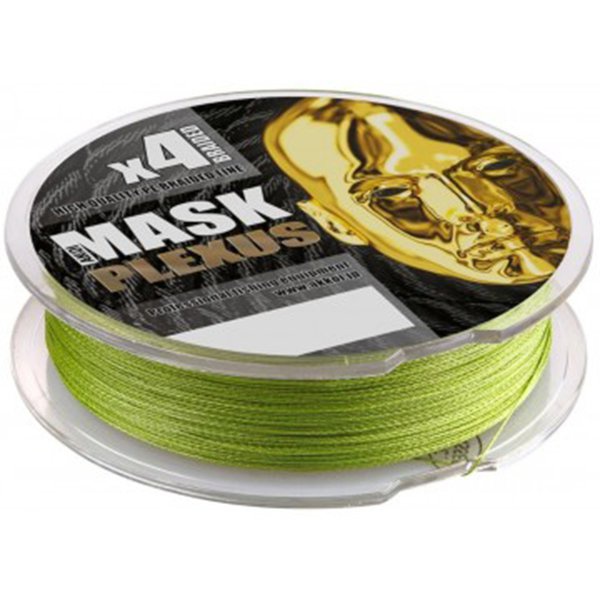 Леска плетеная Akkoi Mask Plexus green, 150м/0.20мм