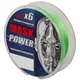 Леска плетеная Akkoi Mask Power X6 green, 150м/0.18мм. Фото 3
