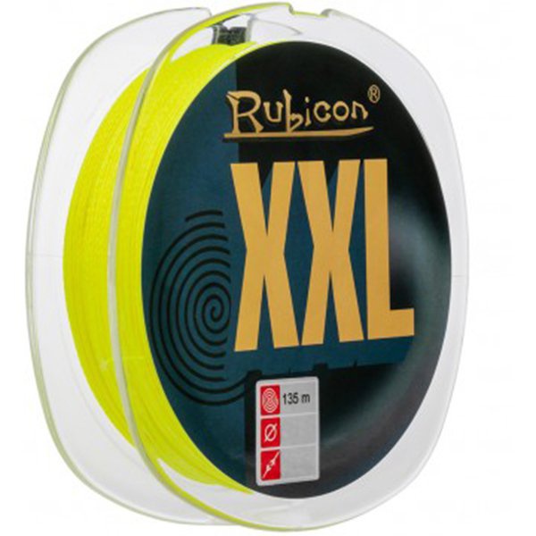 Леска плетеная Rubicon XXL yellow, 135м/0.12мм