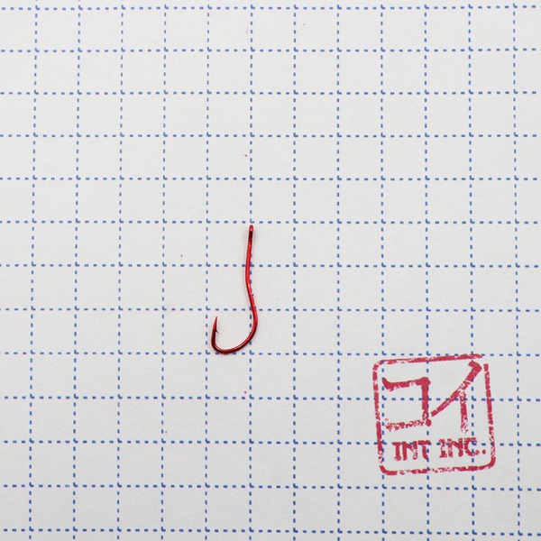 Крючок KOI Round-Ring-2BH (RED, 10 шт) №12