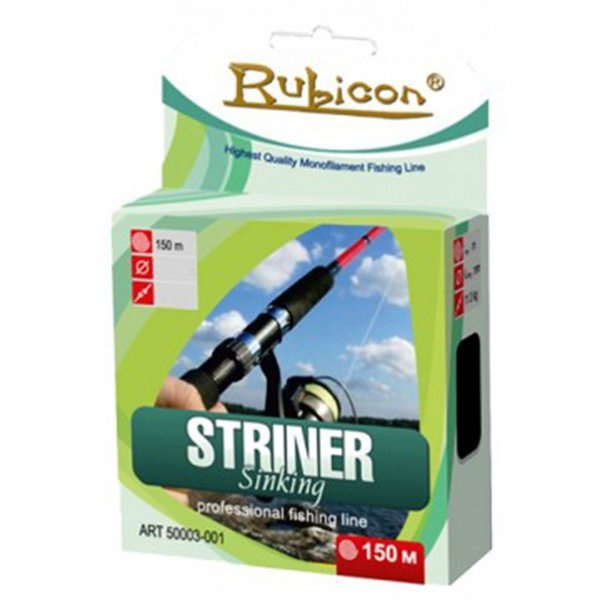 Леска Rubicon Striner Sinking olive, 150м/0.22мм