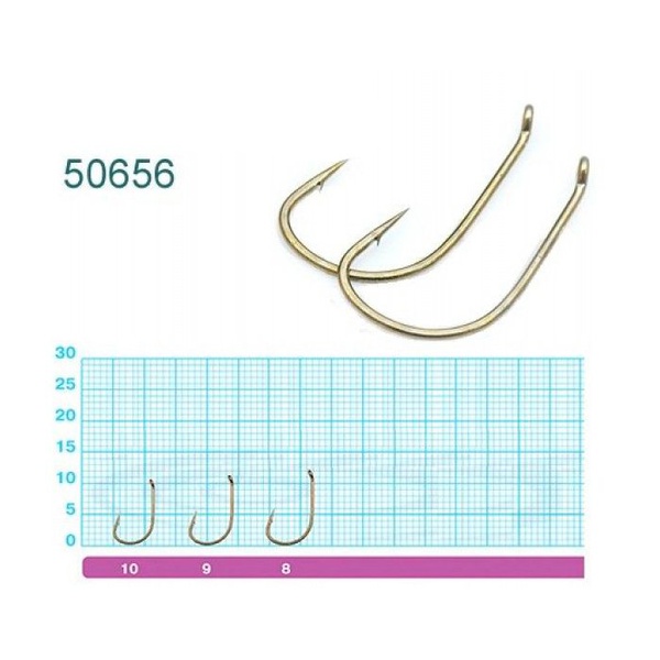 Крючок одинарный Owner Honryu Tenkara brown №10/13 шт