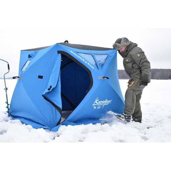 Палатка для зимней рыбалки Canadian Camper Beluga 2 Plus (утепленная)