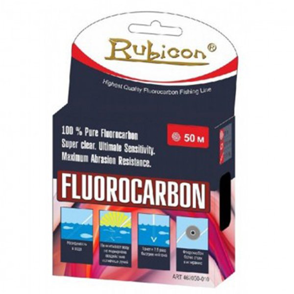 Леска Rubicon Fluorocarbon 100м/0.12мм