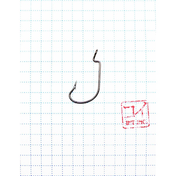 Крючок офсетный KOI Offset Worm (NB, 10 шт) №1