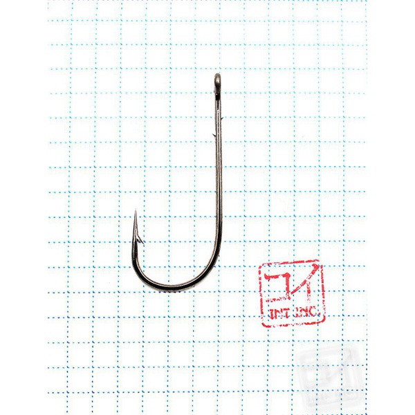 Крючок офсетный KOI Round Bend Worm (NB, 10 шт) №3/0